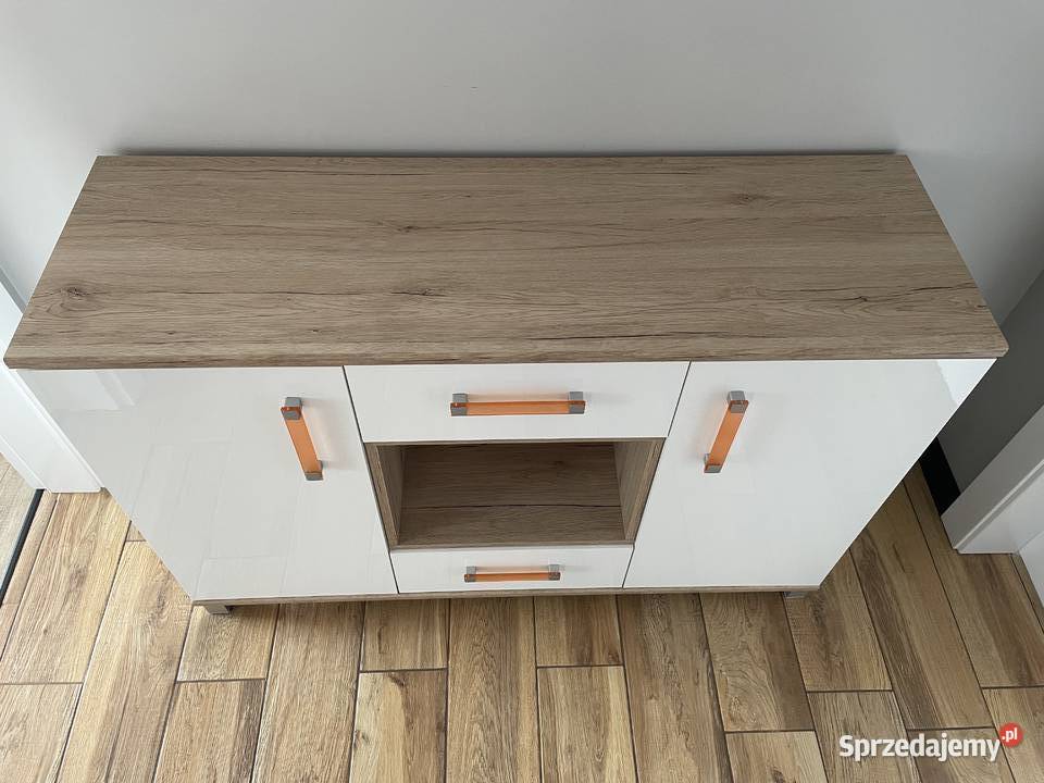 Komoda i Kontenerek Biała Super