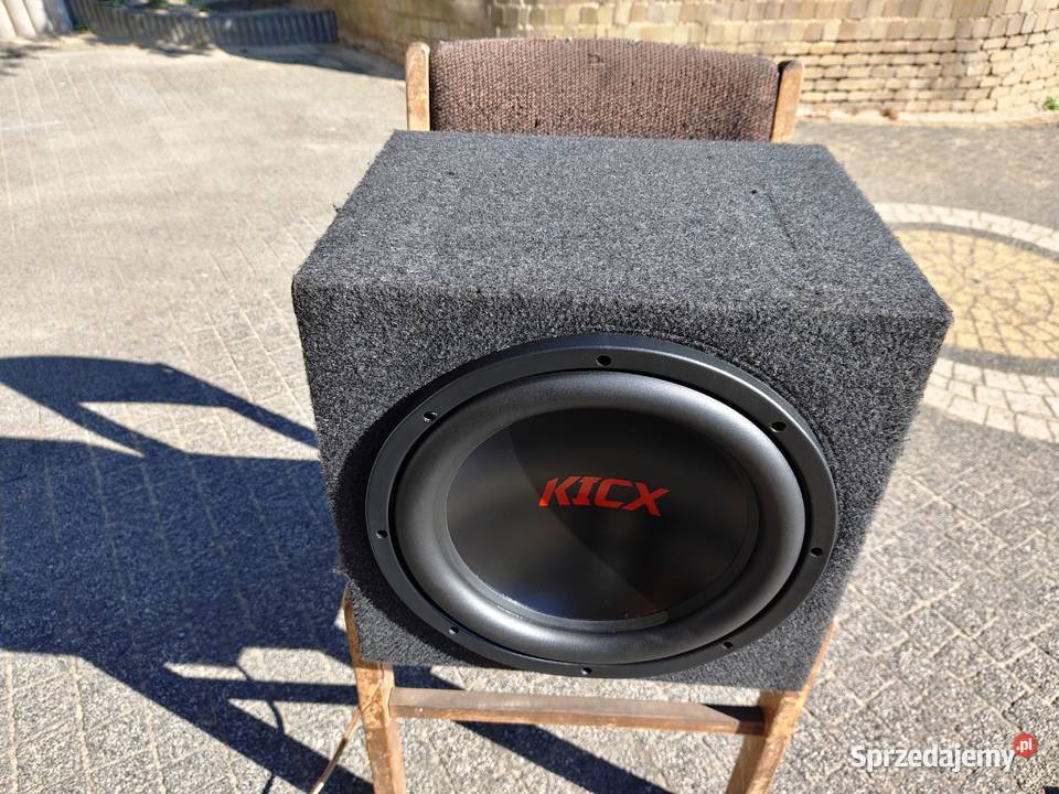 Skrzynia basowa bassowa subwoofer tuba Kicx skrzynie basowe i tuby Elektronika