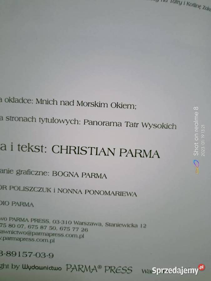 Tatry książki Warszawa księgarnia Praga Rok wydania 1968 mazowieckie