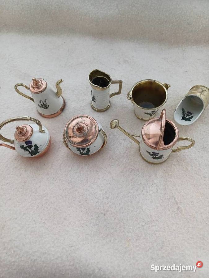 Miniaturowe naczynia czajniczki Pozostałe Gdynia