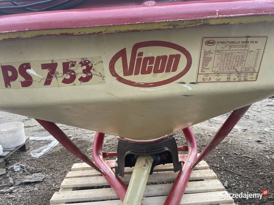 Rozsiewacz Vicon 753 Długowola Pierwsza