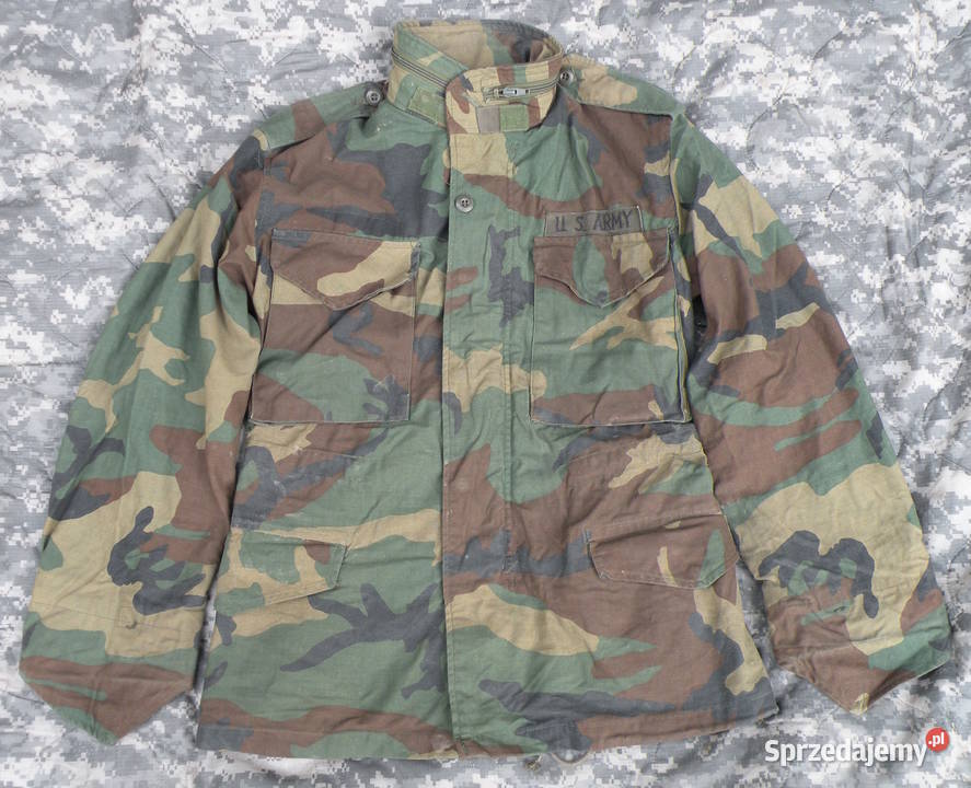 Kurtka m65 woodland x small short 82r dolnośląskie Wrocław