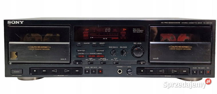 Magnetofon catette deck SONY TC WR 720 Magnetofony Audio wielkopolskie Międzychód