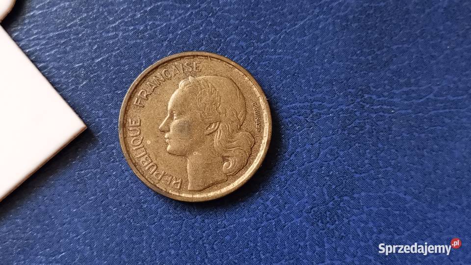 Stare monety 10 frank 1957 Francja Numizmatyka Lesko