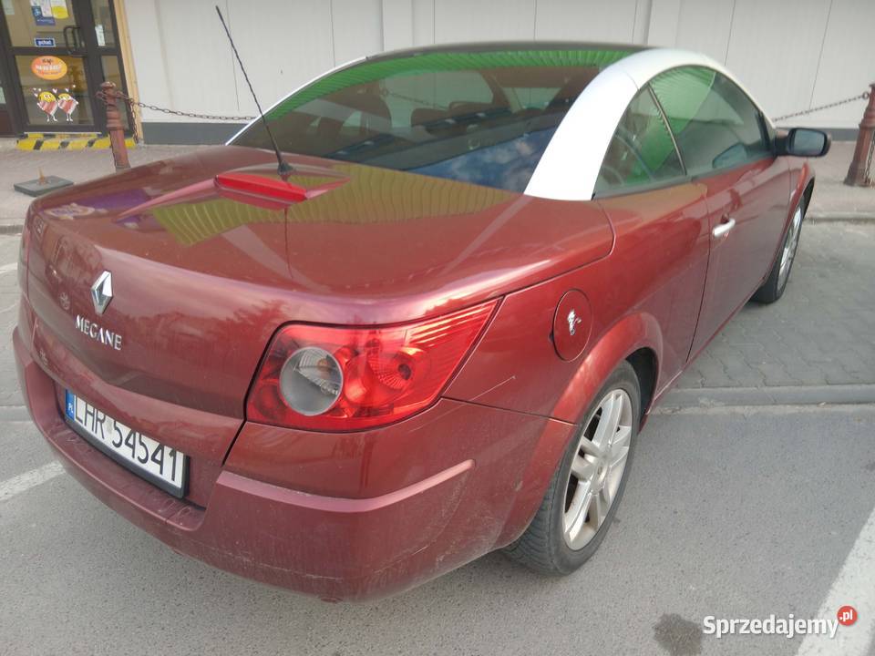 Megane cabrio okazja manualna Hrubieszów