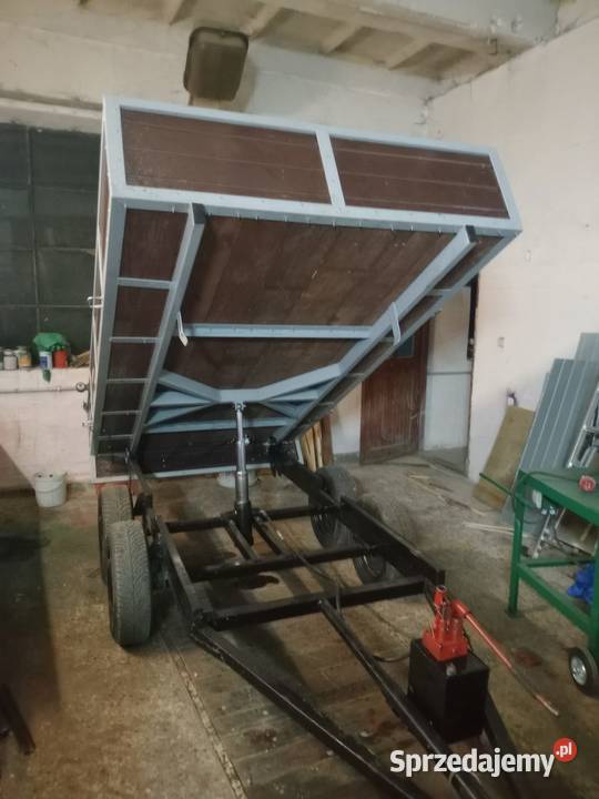 Przyczepa samochodowa przyczepka z kiprem wywrotki Kraczkowa