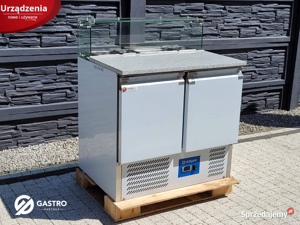 Stół chłodniczy 2 drzwiowy do pizzy z nadstawką Ostrów Wielkopolski