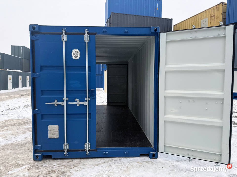 Magazyny kontenery double door przelotowe 20DVDC Gdańsk