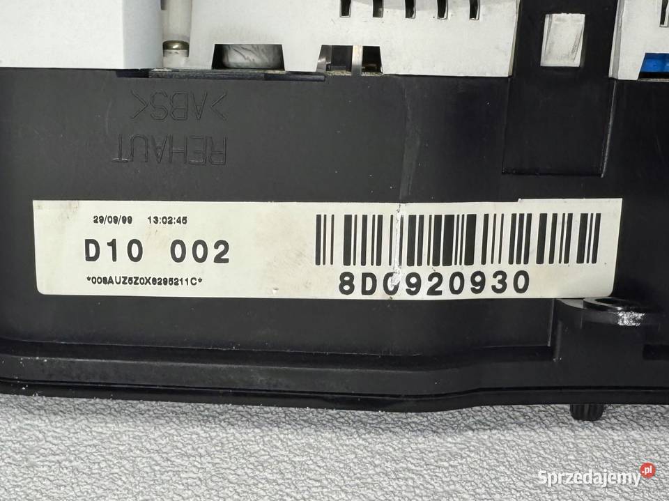 LICZNIK ZEGARY PRĘDKOŚCIOMIERZ AUDI A4 B6 Warszawa sprzedam