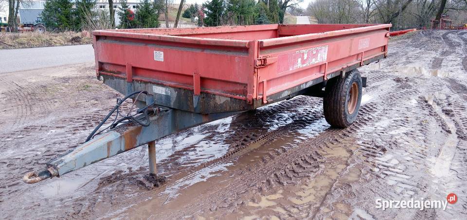 Tuhti M50 Przyczepa Wywrotka 5000 nieuszkodzony Szołtany sprzedam