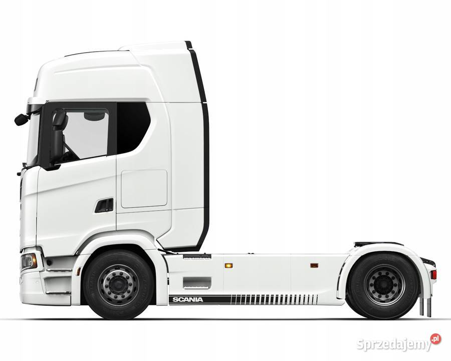 Naklejki pasy SKANIA na bok na owiewkę 200x12 Kobierno