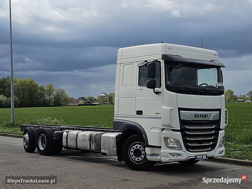DAF XF 480 6x24 podwozie z kabiną 2018 Rok produkcji 2018