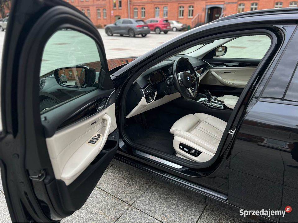 BMW 5 190 Diesel Mpakiet Skóry LED Xenon Sport pomorskie Gdańsk