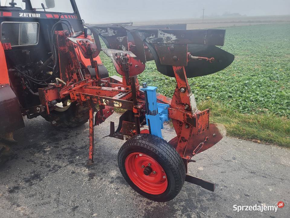 Pług 2 skibowy obrotowy Goudland kverneland Osięciny