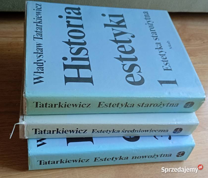 Tatarkiewicz Historia estetyki 13 Estetyka sprzedam