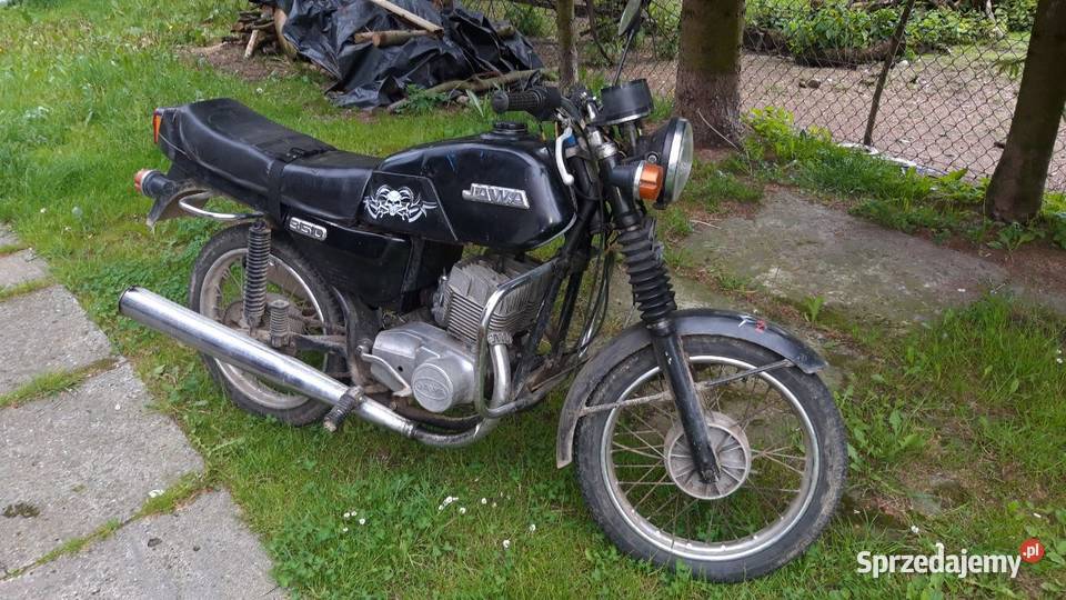 Java 350 oryginał silnik remoncie 1986 Kamesznica
