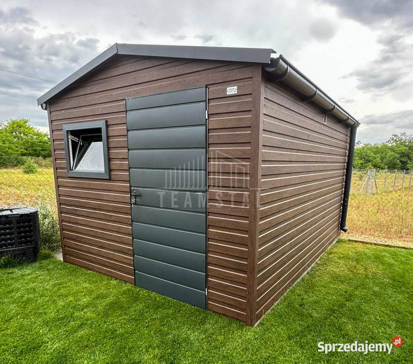 Schowek domek ogrodowy 27x35m drzwi okno rynny sprzedam