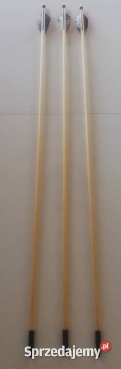 Strzały do łuku drewniane tradycyjne pióra Sporty strzeleckie i myślistwo Nowy Sącz