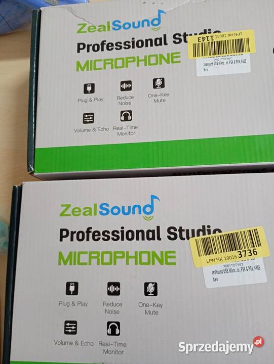 Mikrofon Studyjny ZealSound K66S Ramię Przysucha