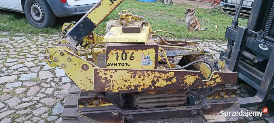 zagęszczarka gruntu amman avh 7010 Lubań sprzedam