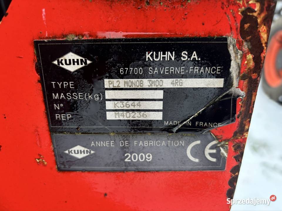 Siewnik do kukurydzy i innych Kuhn 4 rzędowy Siewniki i sadzarki Myszyniec sprzedam