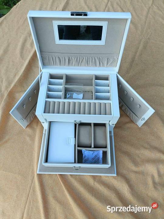 Organizer na biżuterię z lustrem Turek