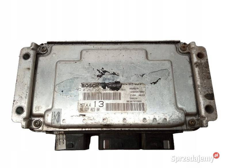STEROWNIK SILNIKA 0261206606 9653702380 Peugeot Rok produkcji 2003