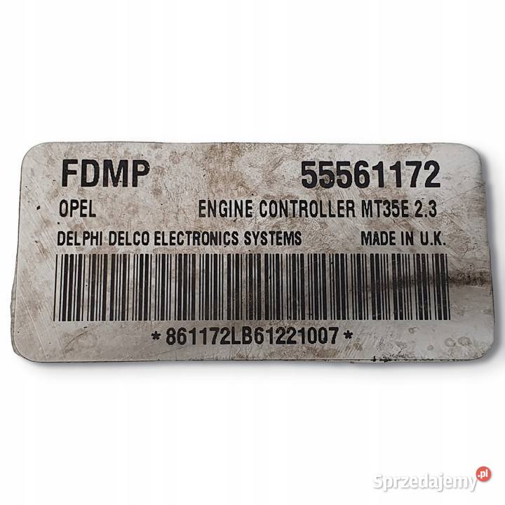 STEROWNIK SILNIKA Opel Meriva A 16 16V komputer osobowe