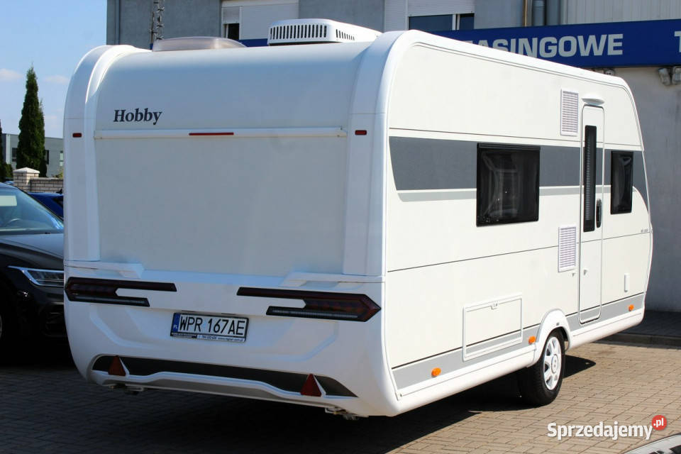 przyczepy kempingowe Hobby DE LUXE 495 WFB FV23