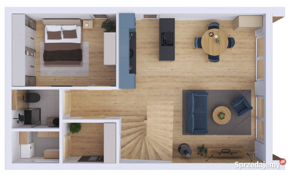 Dom na zgłoszenie całoroczny bez pozwolenia Poznań