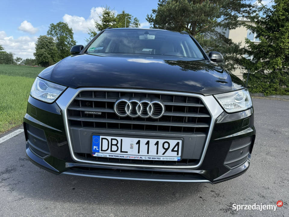 Audi Q3 20TDI 184 Quattro Bezwypadkowy Kamera szyberdach Q3 Ocice