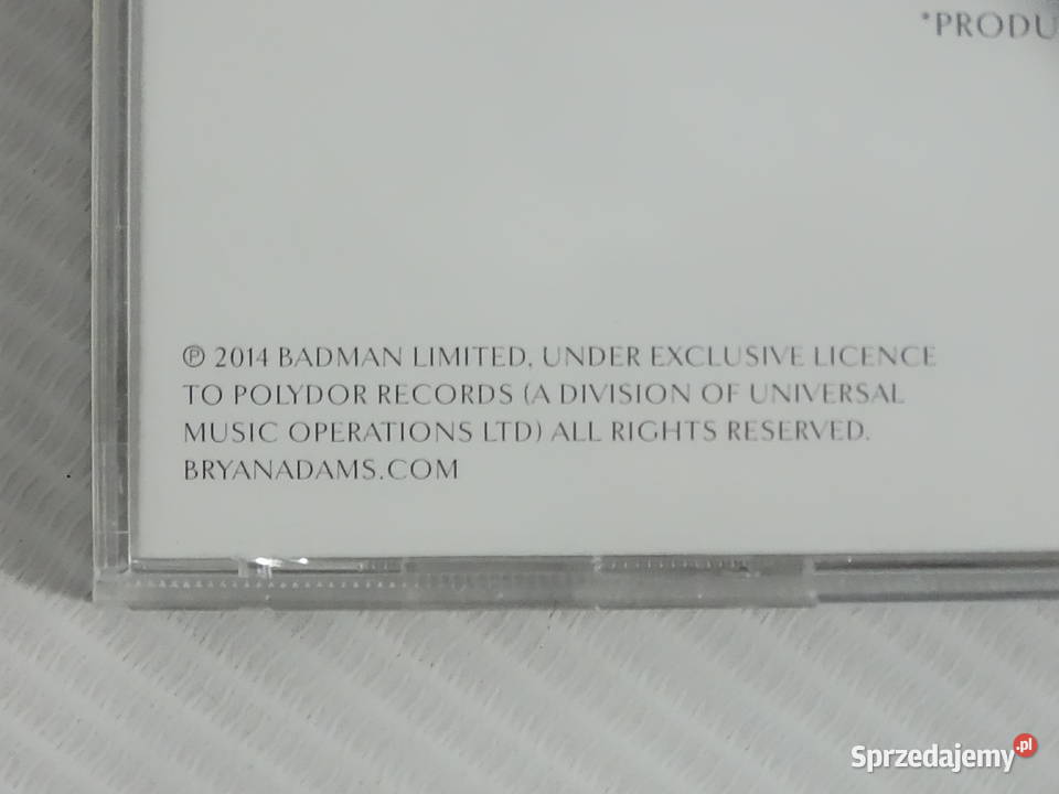 Bryan Adams Tracks Of My Years Płyta CD Stan