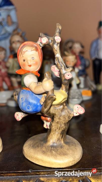 Dziewczynka duża z koszyczkiem Figurka Goebel Gdańsk sprzedam