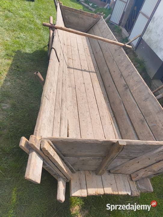 Wóz konny przyczepa rolnicza Górno