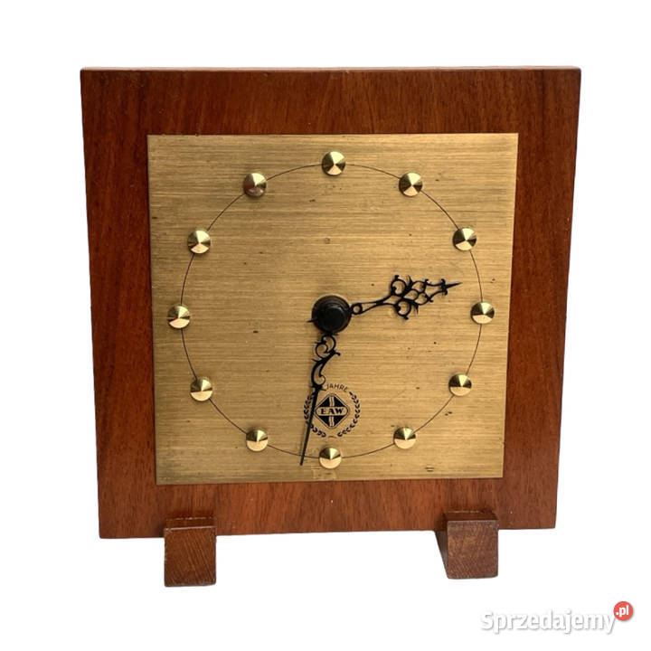 Vintage zegar stołowy EAW jubileuszowy model