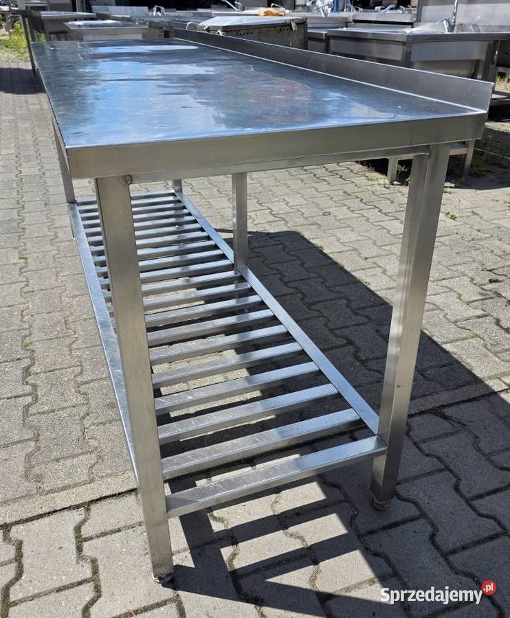Stół Gastronomiczny z Półką Ociekową 2006085 Nowe Skalmierzyce sprzedam