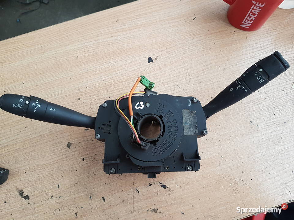 CITROEN C3 I PRZELACZNIK SWIATEL TASMA KOMBAJN osobowe Turek sprzedam