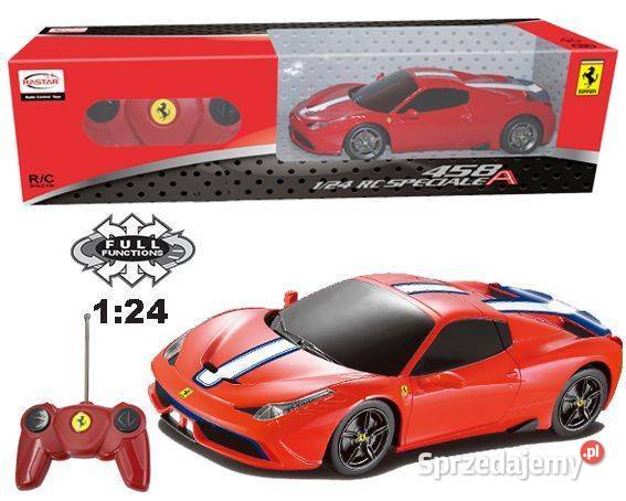 Ferrari 458 Speciale A 124 Rastar 71900 samochód Zdalnie sterowane Poznań