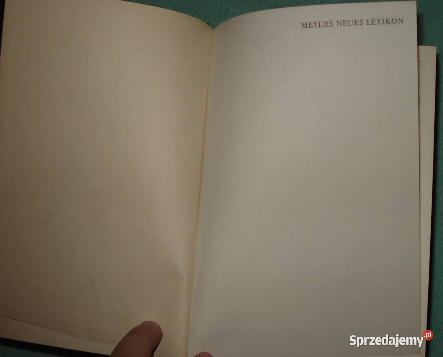Meyers Neues Lexikon Warszawa