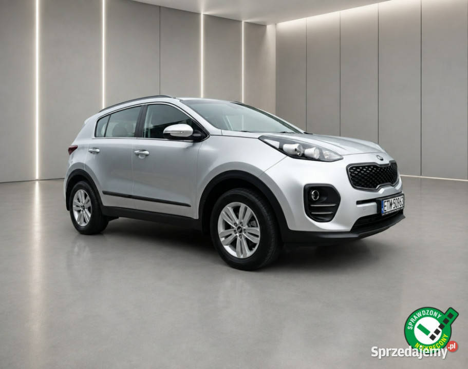 Kia Sportage pierwszy właściciel niski przebieg czujnik deszczu
