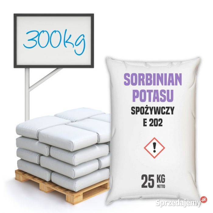 Sorbinian potasu spożywczy E202 granulki 25 Brzeg Dolny