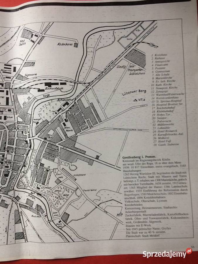451 Niemiecki Plan Gryfic Szczecin