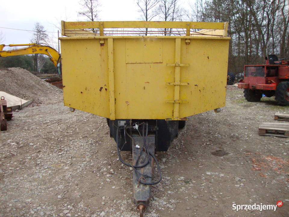 przyczepa Velsa ładowność 12 ton tandem