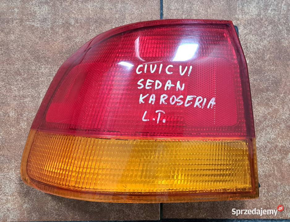 Lampa tył Civic VI Sedan Płońsk