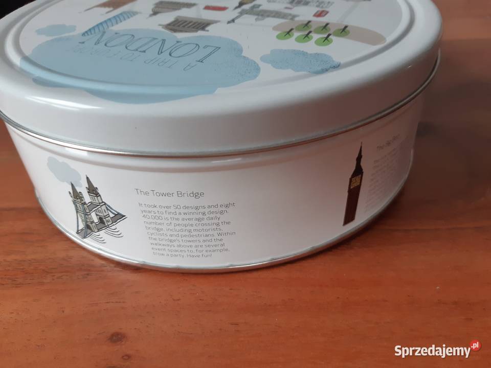 Puszka metalowa London Londyn Pozostałe Warszawa
