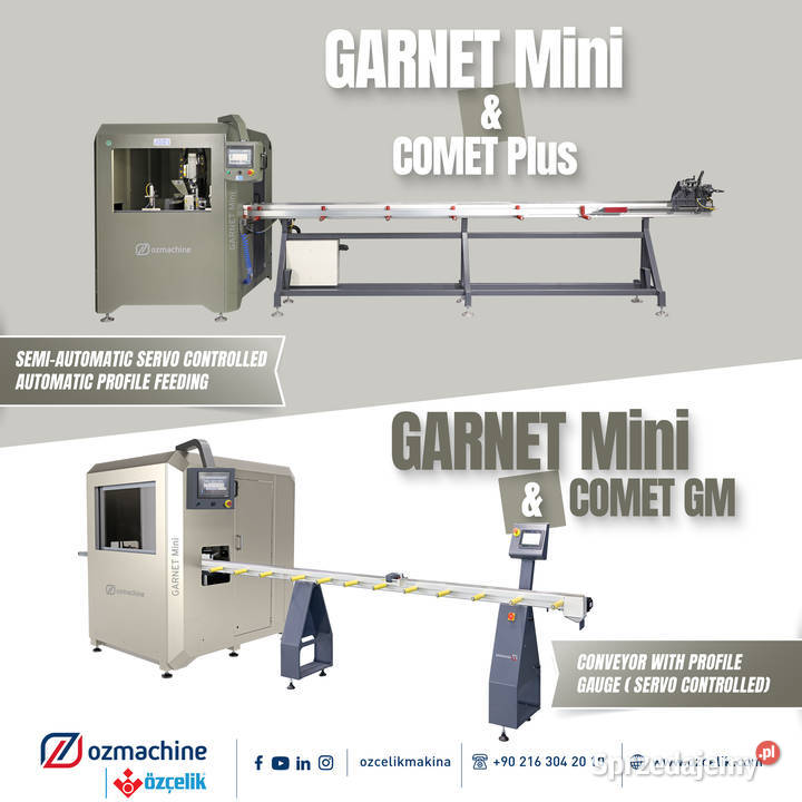 Centrum obróbcze 31 osi GARNETmini COMET GM kujawsko-pomorskie Obodowo