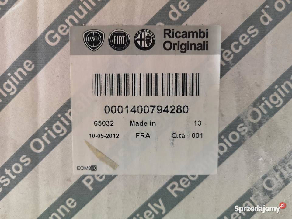 SILNIK SZYBY PRAWY PRZÓD FIAT ULYSSE 20012010