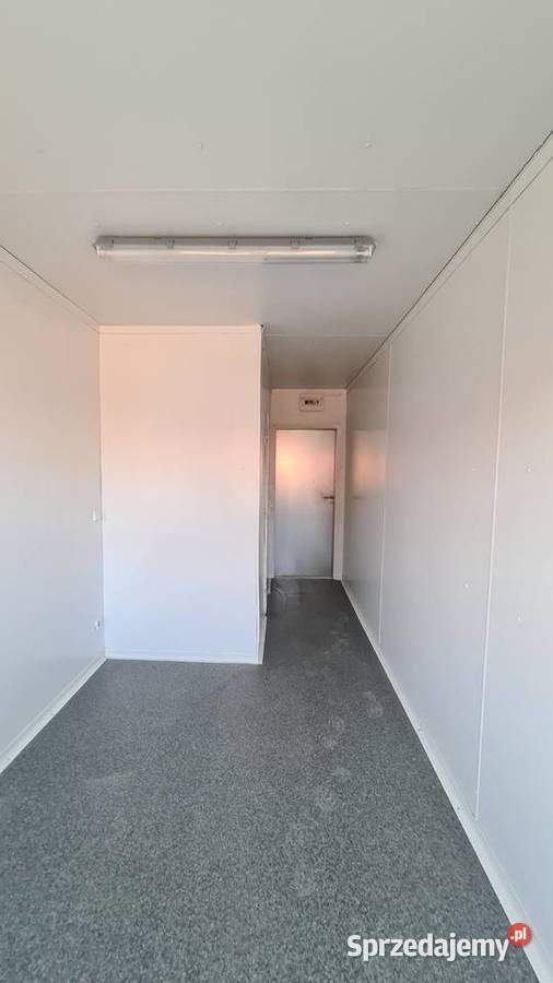 KONTENER DOMEK Z ŁAZIENKĄ BIURO SOCJAL 3x6m Somianka-Parcele sprzedam