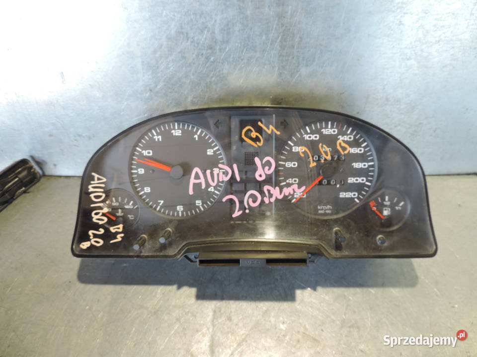 AUDI 80 B3 B4 20 B LICZNIK ZEGARY 8A0919033E osobowe Liczniki i zegary Nowy Sącz