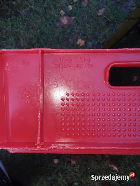 Pojemniki skrzynki na mięso E1 600x400x125mm Czarna Woda